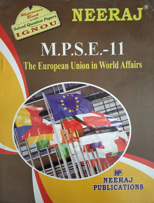 Neeraj MPSE - 11 The European Union In World Affairs